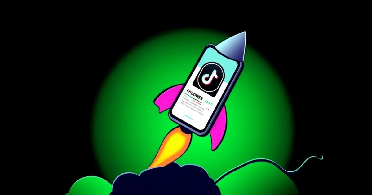 Ilustração sobre Como Ganhar Seguidores no TikTok Rápido em 2026 — ENJAI Blog